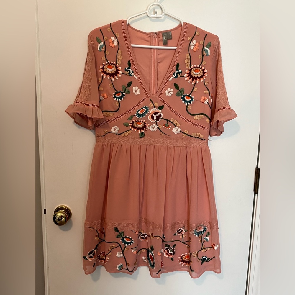 Embroidered dress